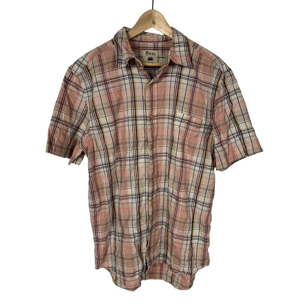 Bass Casual Button Down Size Medium